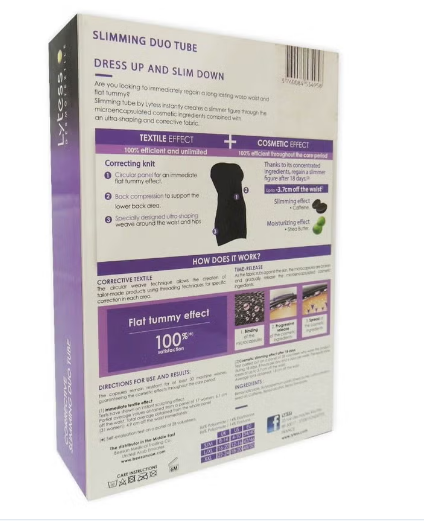 Lytess Corrective Slimming Duo Tube XXL White PF00188A