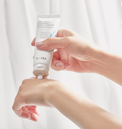 Cosrx Refresh AHA + BHA, Vitamin C Skin Boosting Daily Cream 50ml