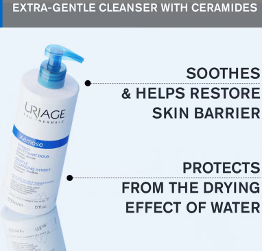 Uriage Xemose Gentle Cleansing Syndet 500ml
