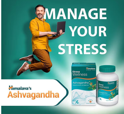 Himalaya Ashvagandha Vegetarian Capsules 60's Himalaya