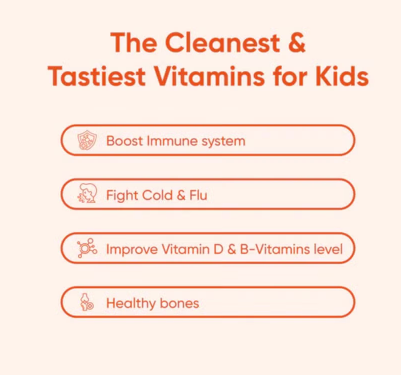 Rite Kids Multivitamin Gummies, Pack of 60's
