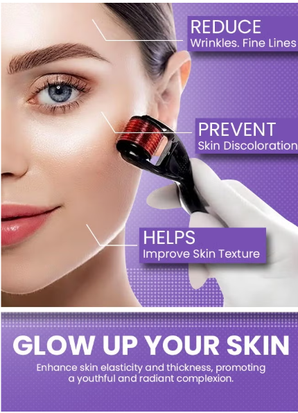 0.5mm Microneedle Roller System For Hair & Beard Growth