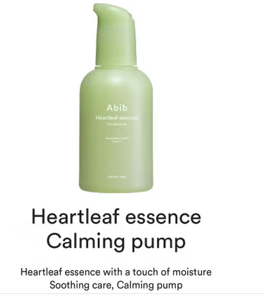 Abib Heartleaf Essence Calming Pump 50ml
