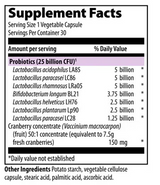 Vibrant Health U.T Probiotic Vegetarian Capsules for Urinary Health, Pack of 30's