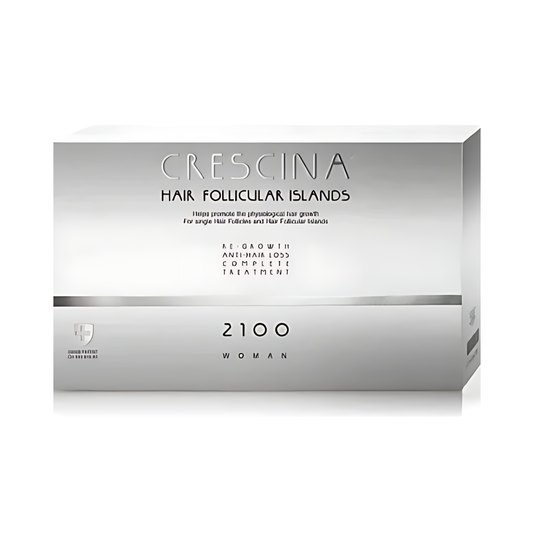 Crescina Follicular Islands Re-Growth 2100 Hair-Loss Woman Vials 20's