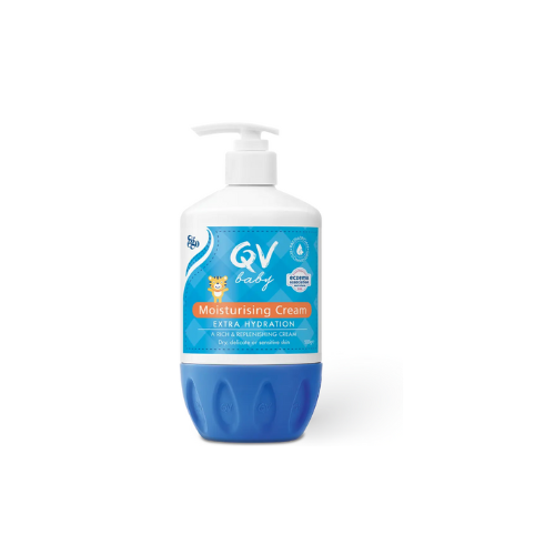 QV Baby Moisturising Cream 500g | Hypoallergenic, Gentle Hydration for Sensitive Skin