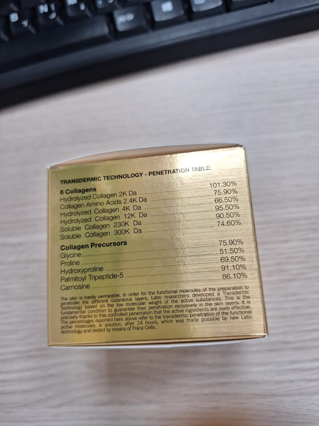 Labo Collagenina Grade 3 Night Cream, Plumping & Firming Treatment With 6 Collagens 50ml Labo