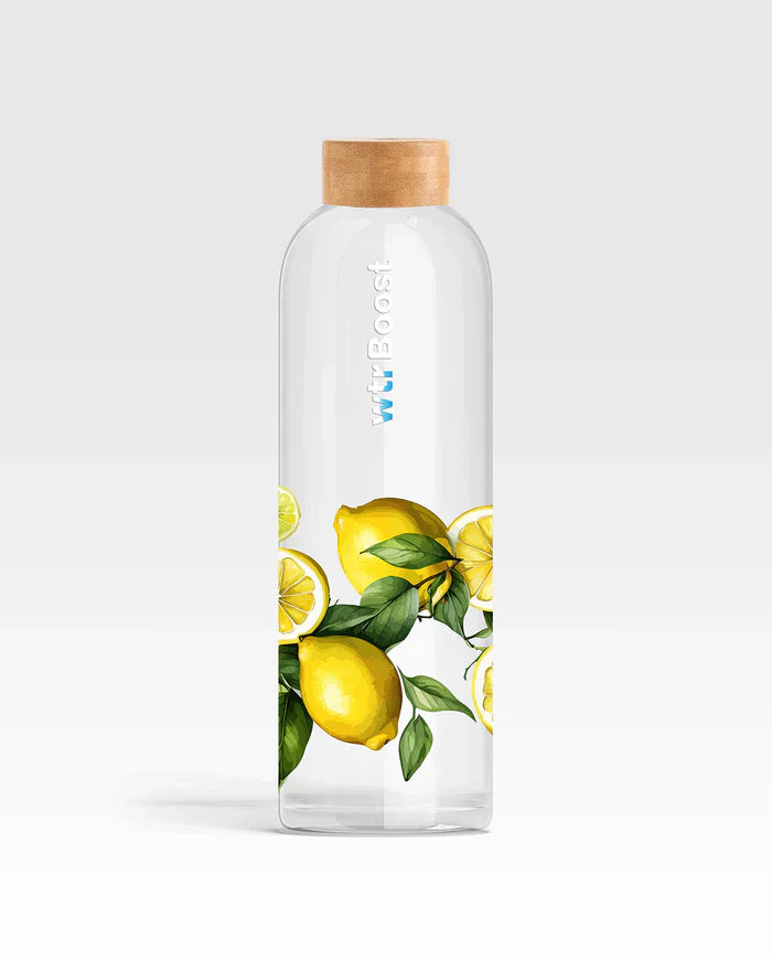 WTR Boost Borosilicate Amalfi Glass Bottle - 600ml