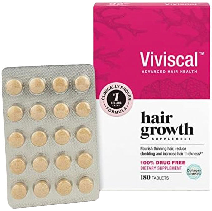 Viviscal Hair Growth Supplements for Women to Grow Thicker, Fuller Hair