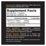Muscle Core BCAA 530 mg 90 Capsules