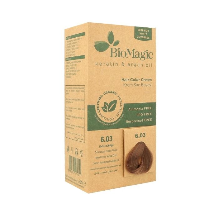 BioMagic Hair Color - 6.03 Dark Nat Golden Blonde