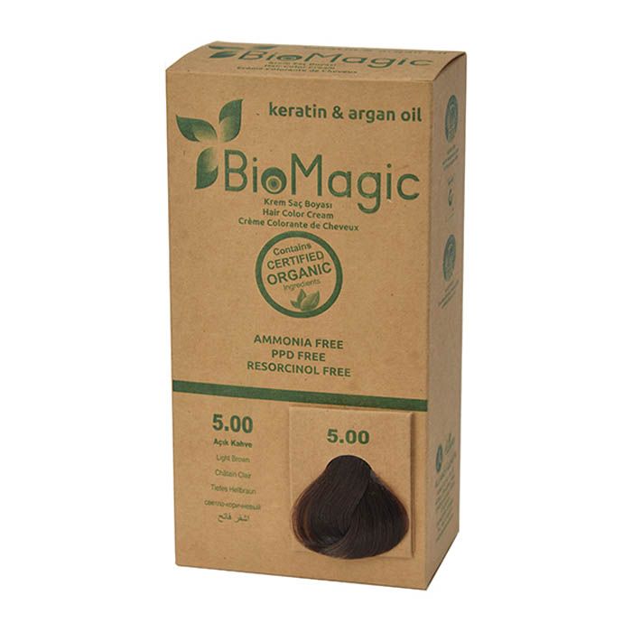 BioMagic Hair Color - 5 Light Brown