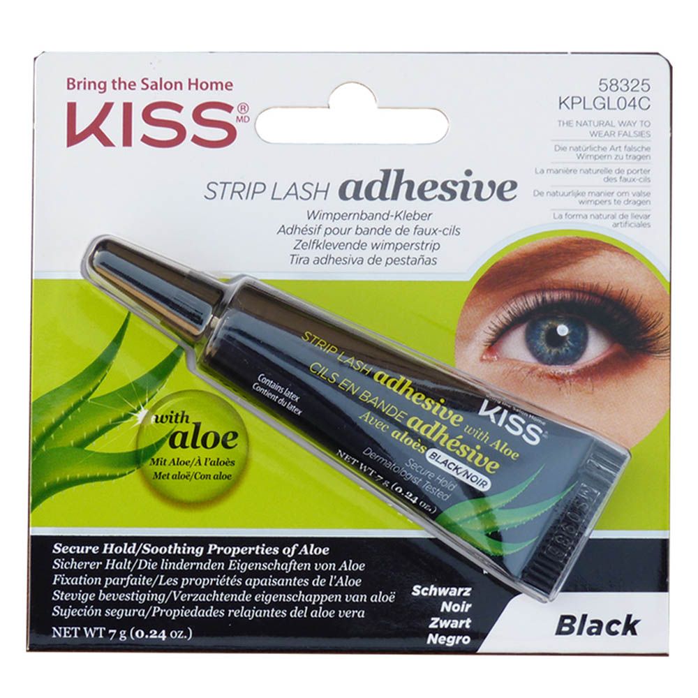 KISS - Strip Eye Lash Adhesive With Aloe