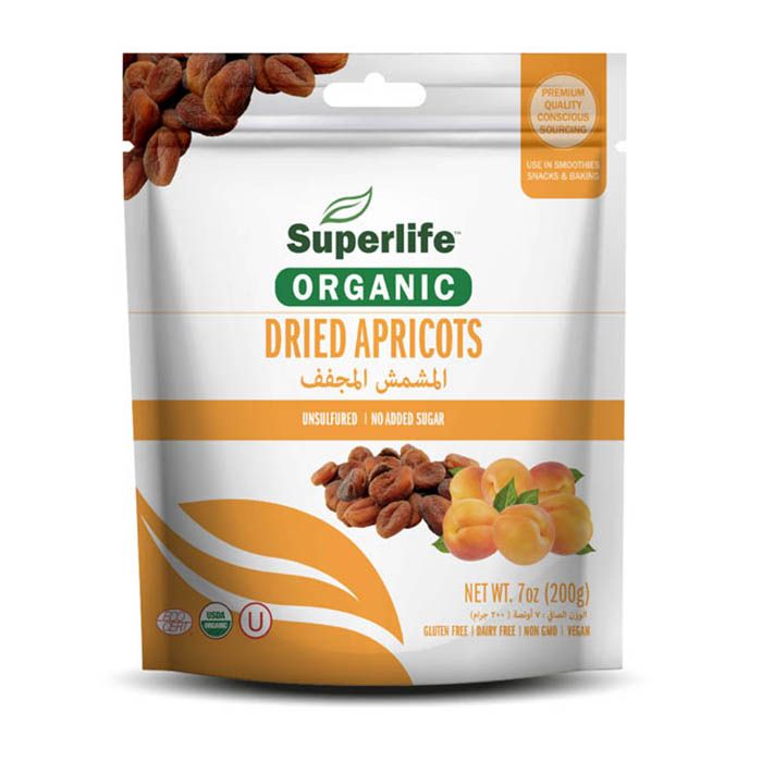 Superlife Dried Apricots - 200 g