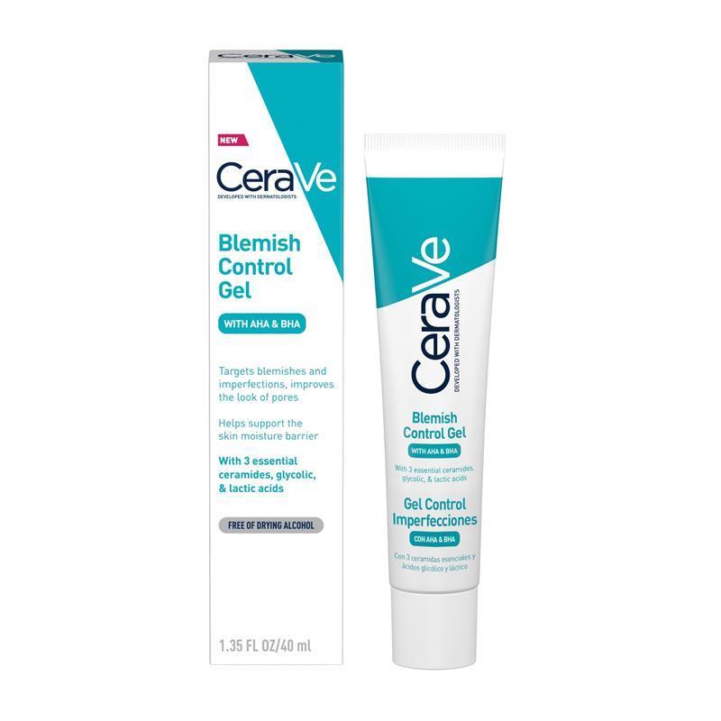 Cerave Blemish Control Gel with Aha & Bha 40ml