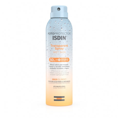 Fotoprotector ISDIN Transparent Spray Wet Skin SPF 50, 250 ml