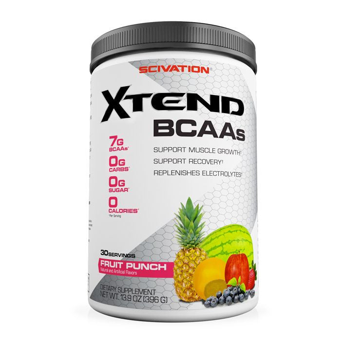 Scivation Xtend BCAAs Fruit Punch - 30 Servings
