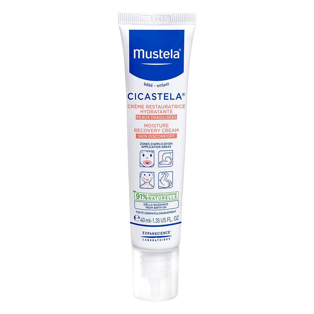 Mustela Baby Cicastela Moisture Recovery Cream For Skin Discomfort 40ml