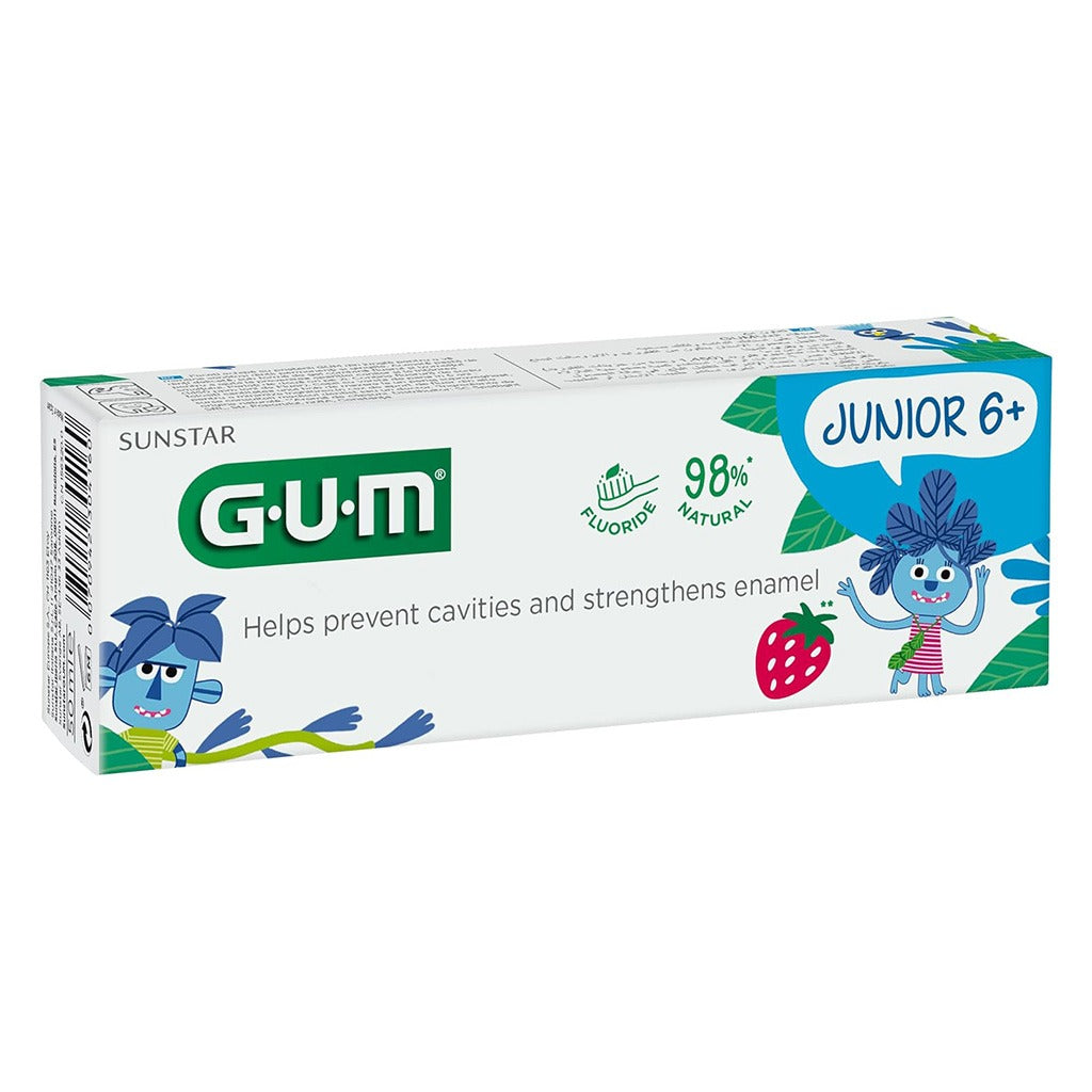 Butler Gum Junior 6+ Gel Toothpaste 50 mL