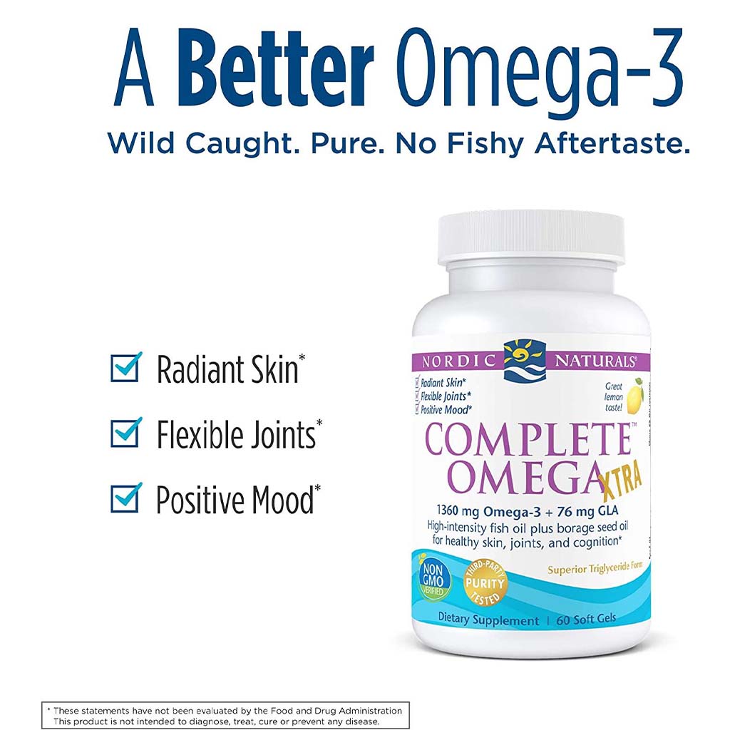 Nordic Naturals Complete Omega Xtra Softgel 60's