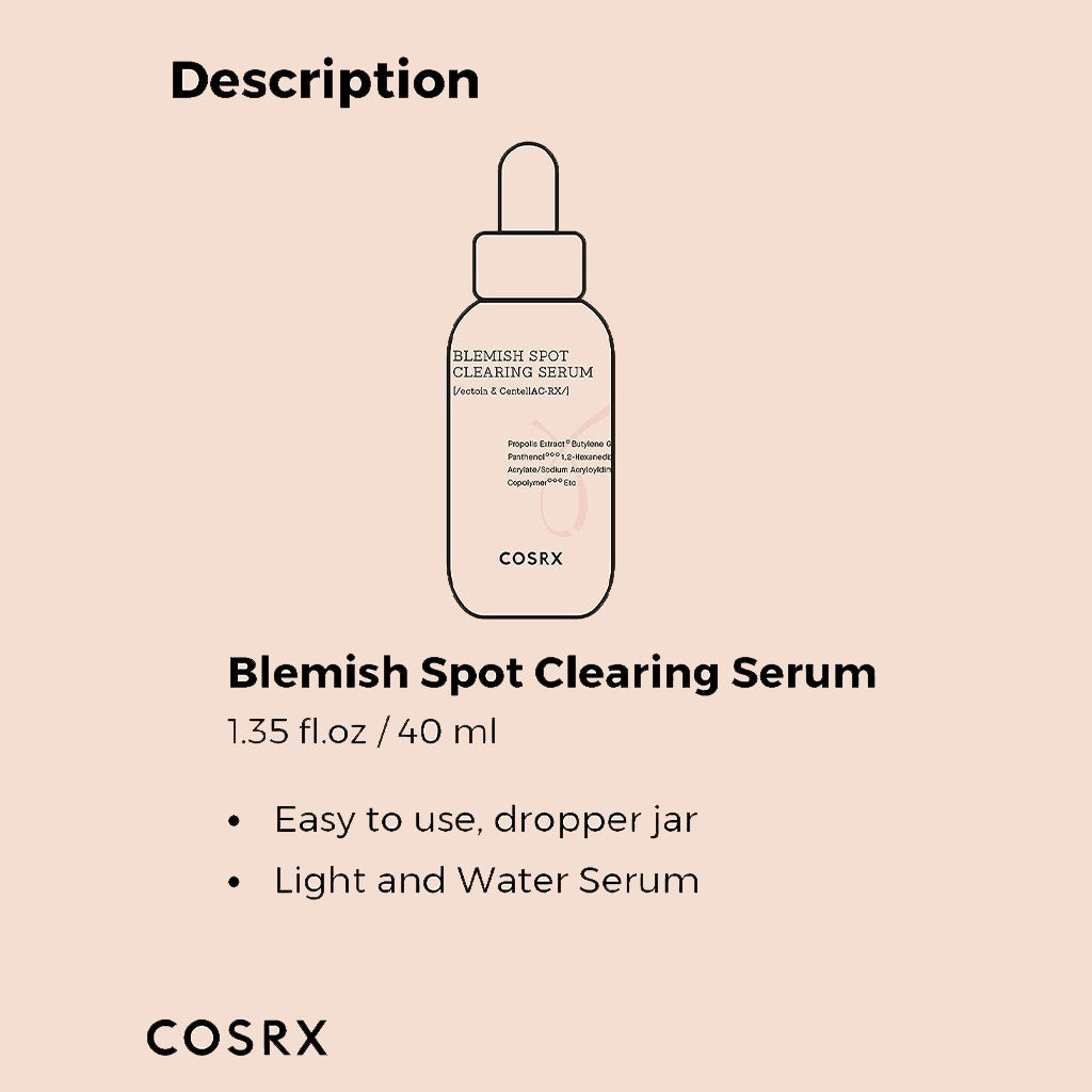 Cosrx Ac Collection Blemish Spot Clearing Facial Serum 40ml