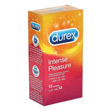 Durex Intense Pleasure Condoms 12's