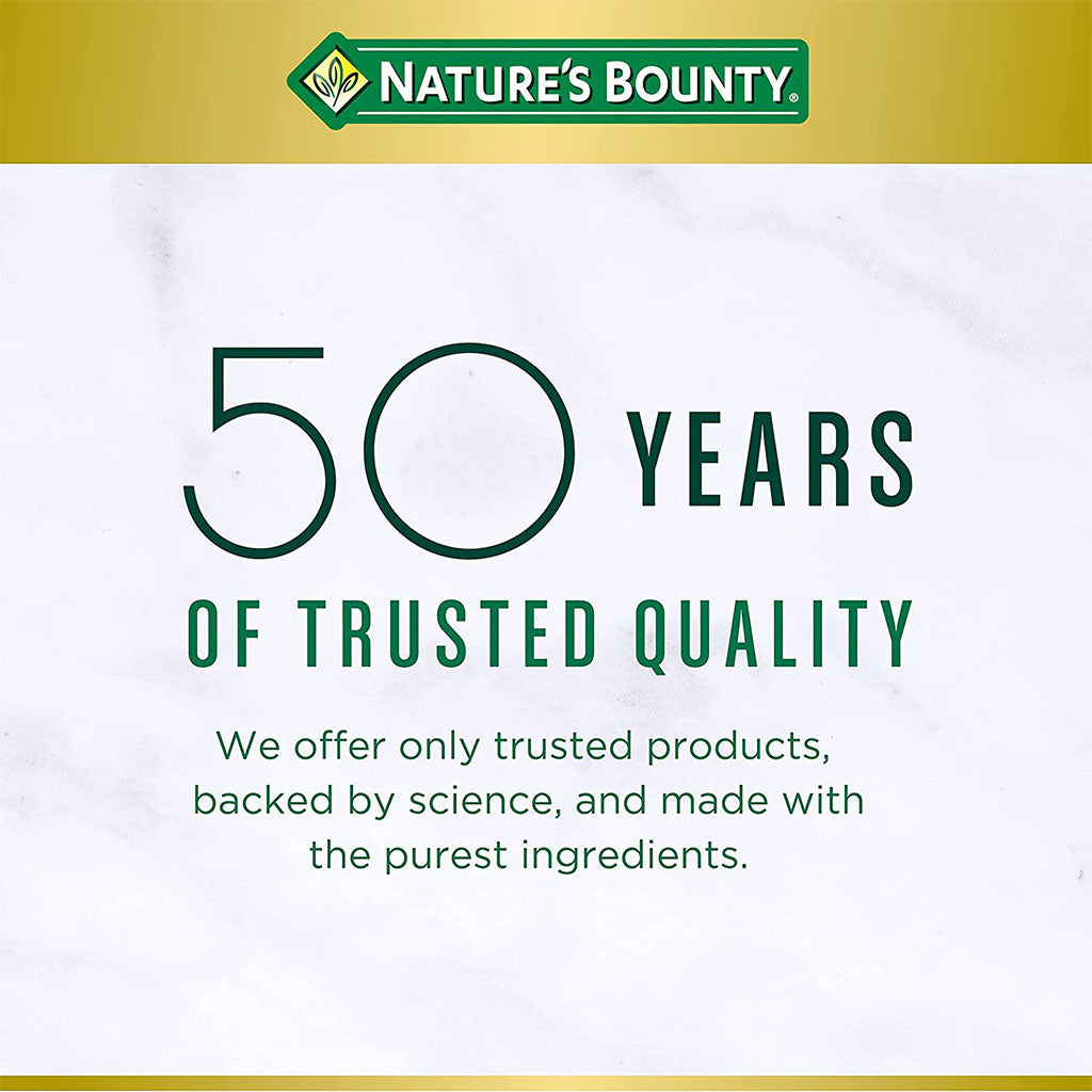 Nature's Bounty Folic Acid 400 mcg Tablets 250's