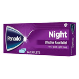 Panadol Night Caplets For Fever & Pain Relief, Pack of 24's