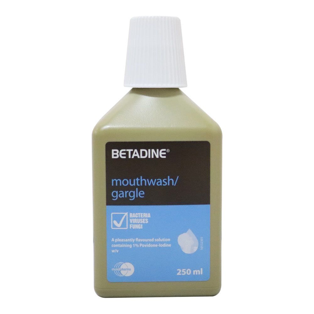 Betadine Mouthwash/Gargle 250 mL