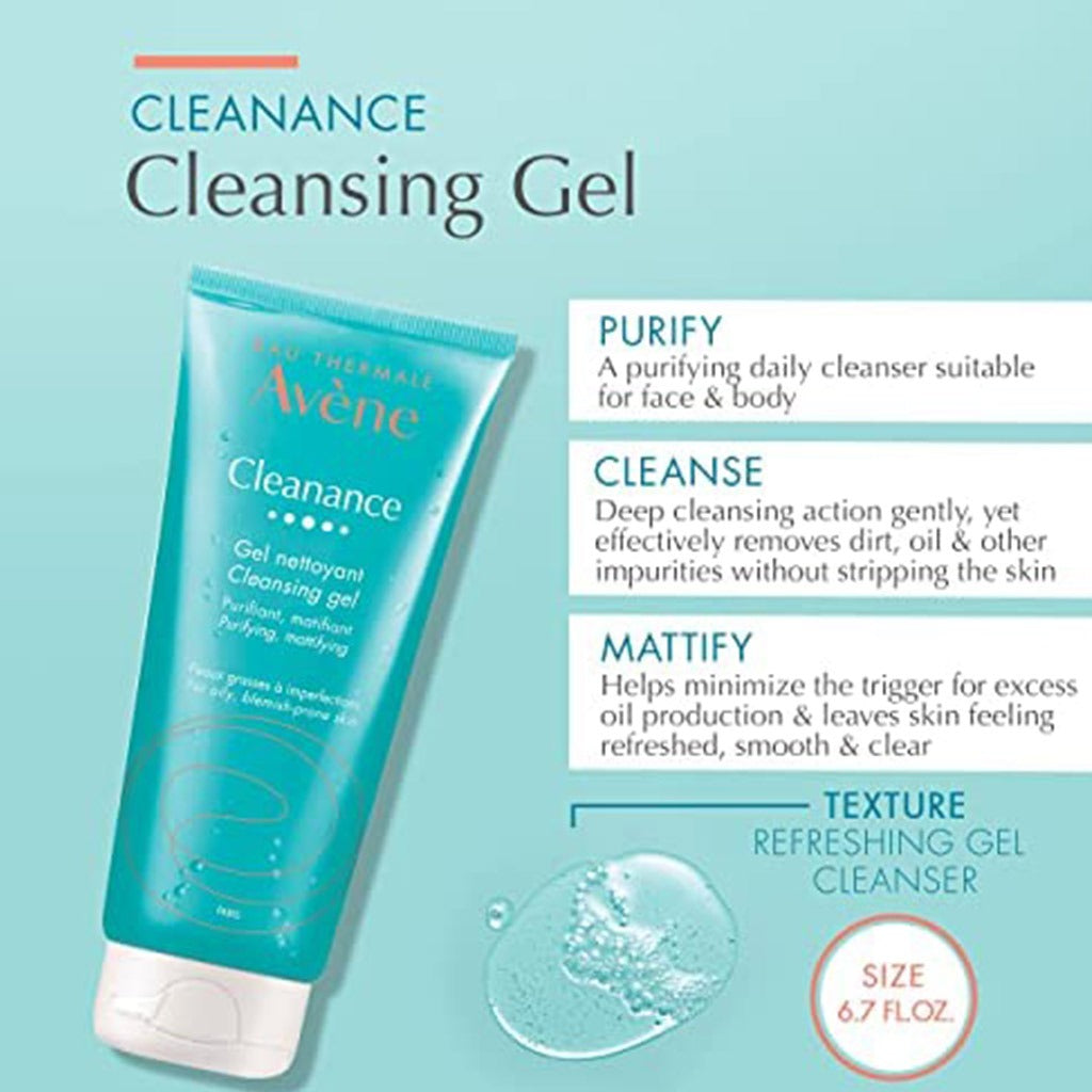 Avene Cleanance Soapless Cleanser Gel 200 mL