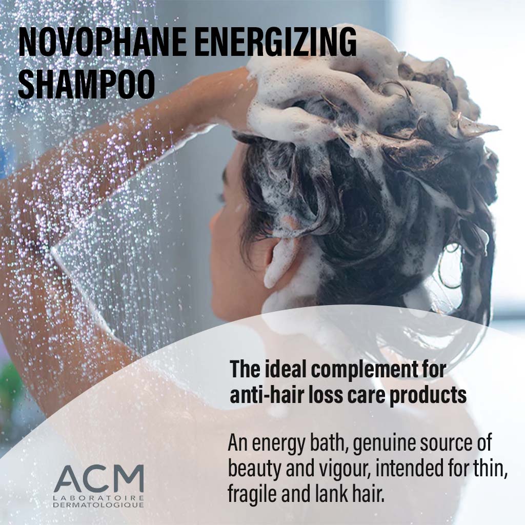 ACM Novophane Energizing Shampoo For Damaged, Dull & Weakened Hair 200ml