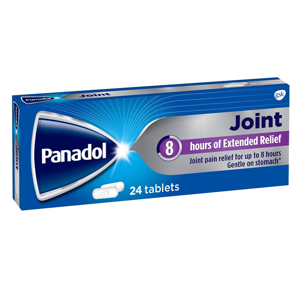 Panadol Joint 665mg Paracetamol Tablets For Osteoarthritis Joint Pain, Pack of 24's