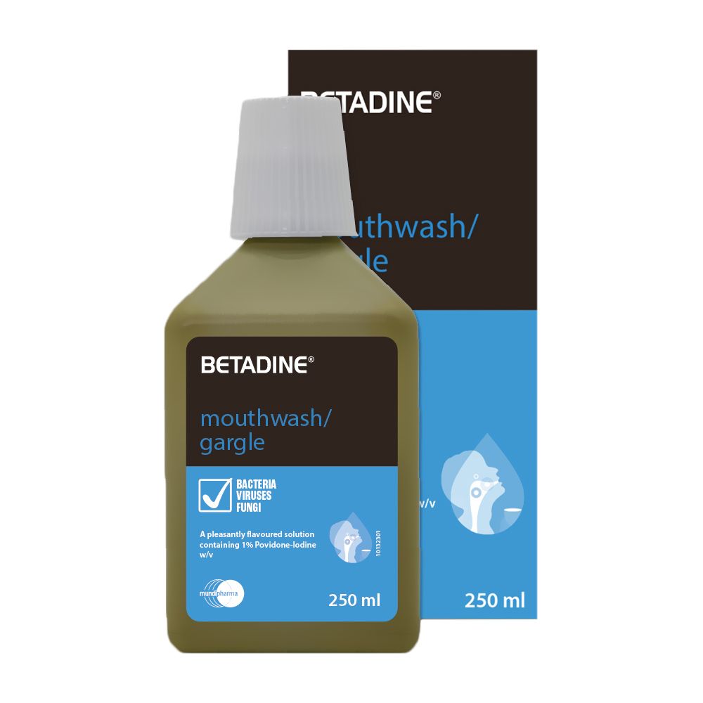 Betadine Mouthwash/Gargle 250 mL