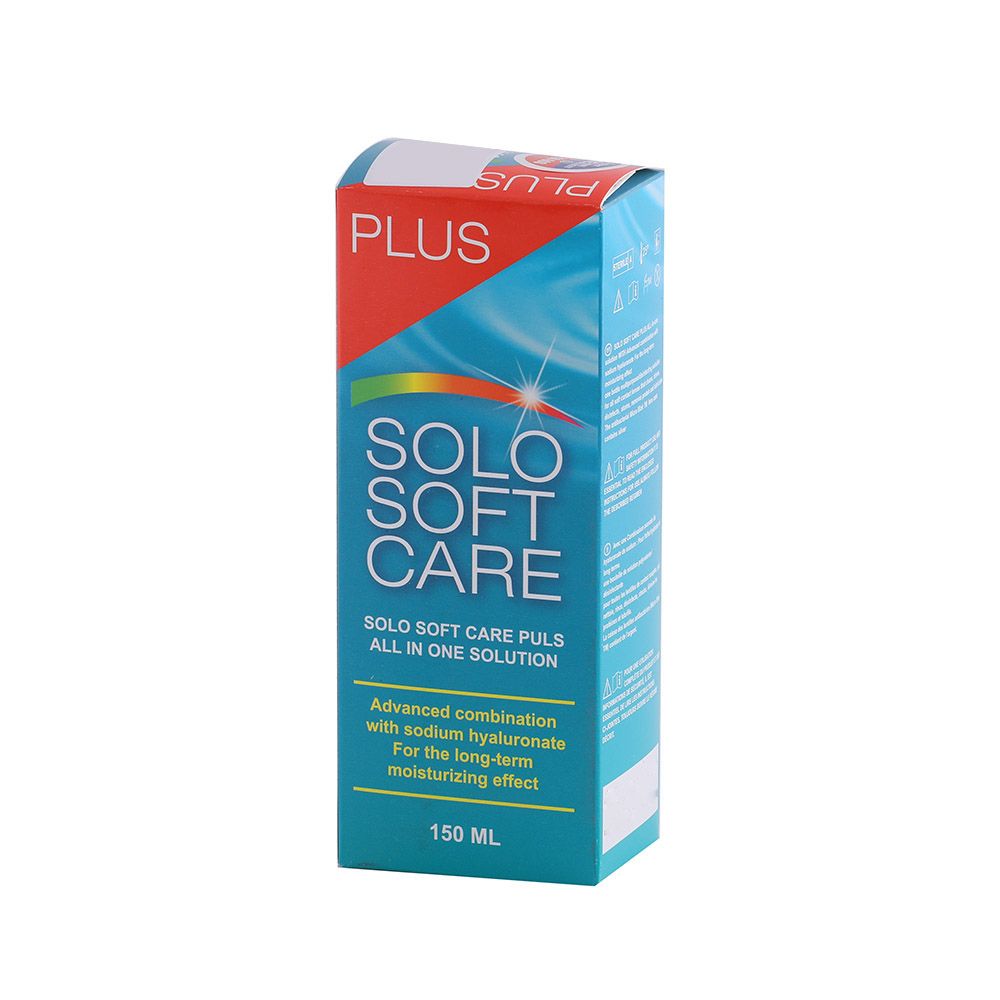 Solo Soft Care Plus All In One Contact Lens Solution 150 mL