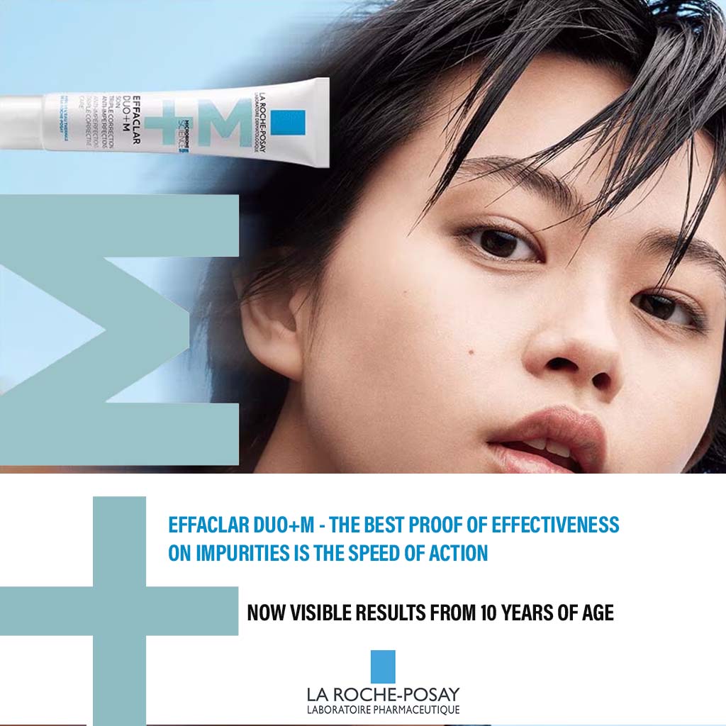 La Roche-Posay Effaclar Duo + M Anti-Imperfections Triple Corrective Care Cream For Oily & Acne-Prone Skin 40ml