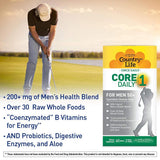 Country Life Core Daily 1 Multivitamin Supplement Tablets For Men 50+, Pack of 60's