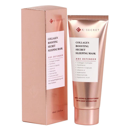 K-Secret Collagen Boosting Secret Age Defender Anti-Aging & Brightening Sleeping Mask 60ml