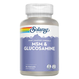 Solaray MSM & Glucosamine Veg Capsules For Joint Comfort & Joint Health 90's