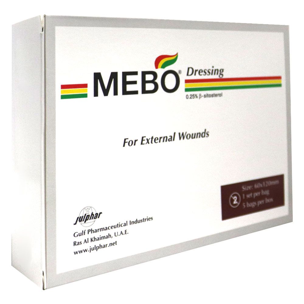 Mebo Wound Dressing 60mm x 120mm 5's