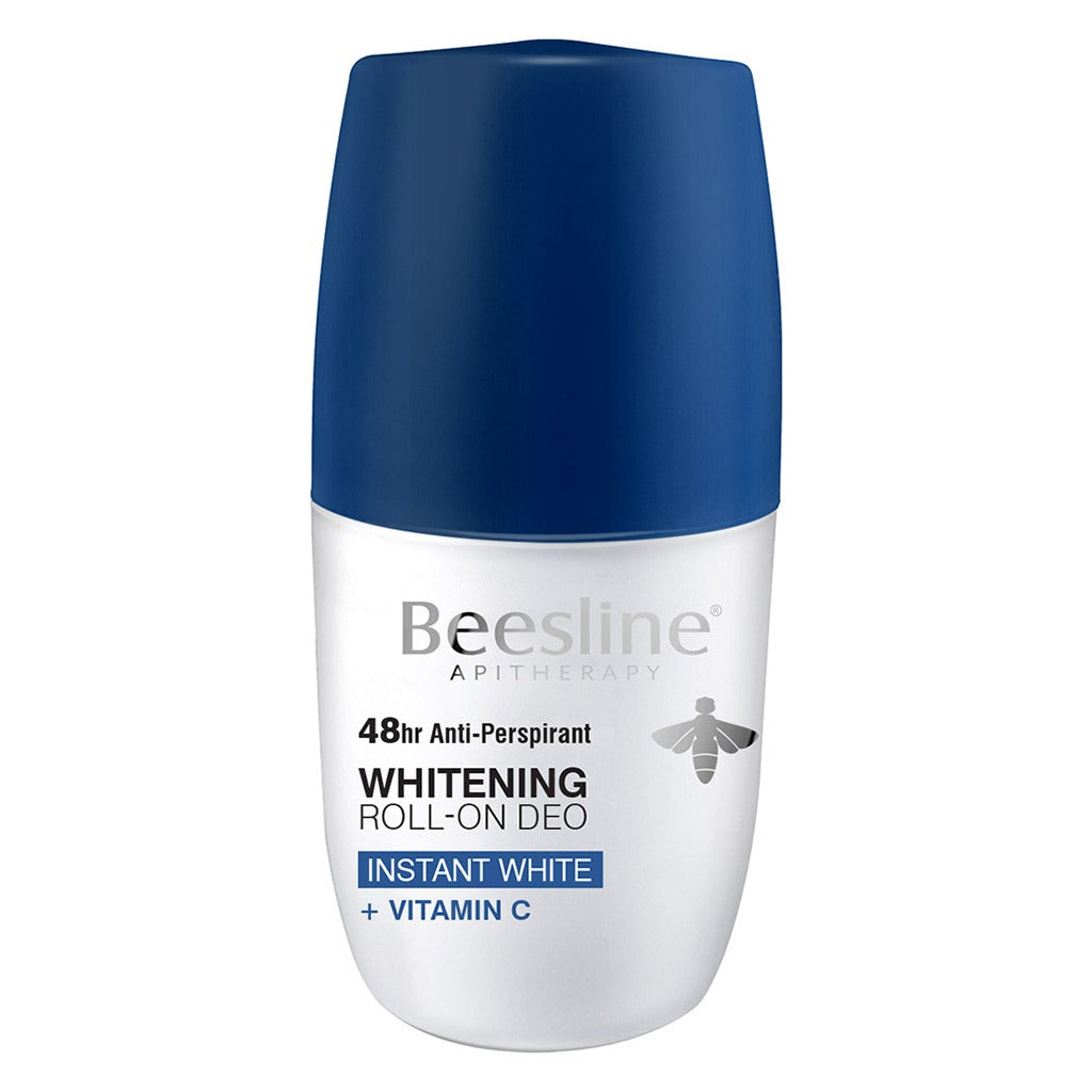 Beesline® Apitherapy Whitening Aluminium Free Deodorant Roll-On Instant White With Vitamin C 50 mL