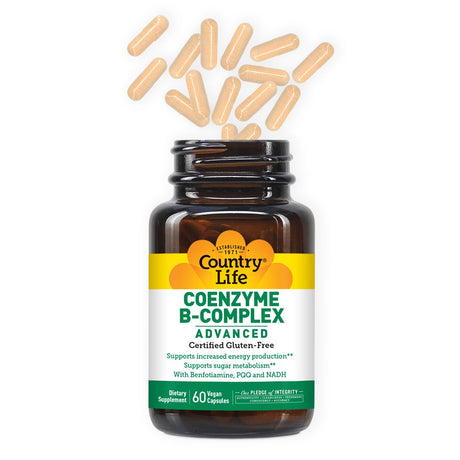 Country Life Coenzyme B-Complex Advanced Capsules 60's