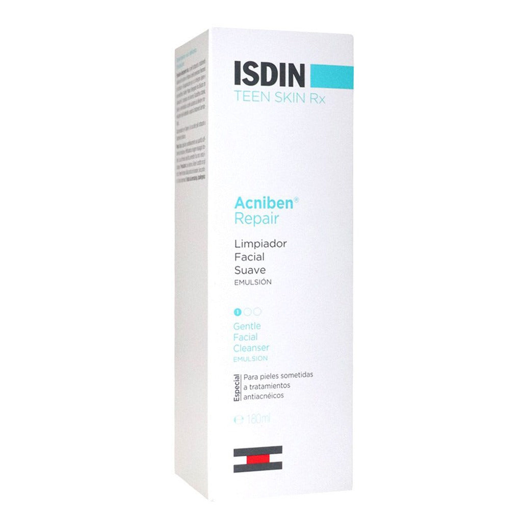 Isdin Teen Skin Acniben Repair Emulsion Cleanser 180 mL