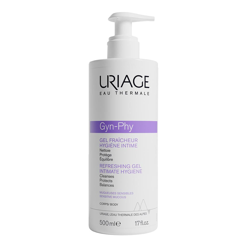 Uriage Gyn-Phy Refreshing Intimate Hygiene Protective Cleansing Gel 500ml