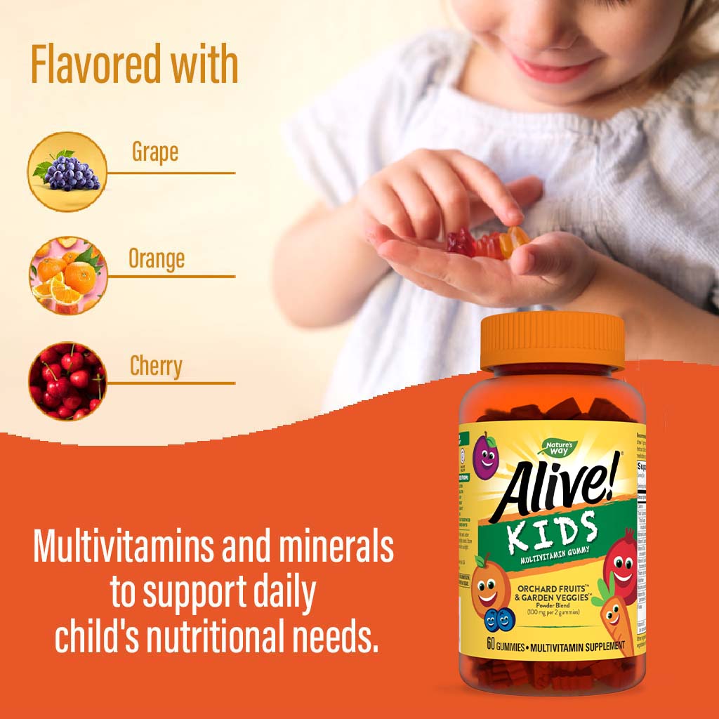 Alive Multi-Vitamin For Children Gummies 60's