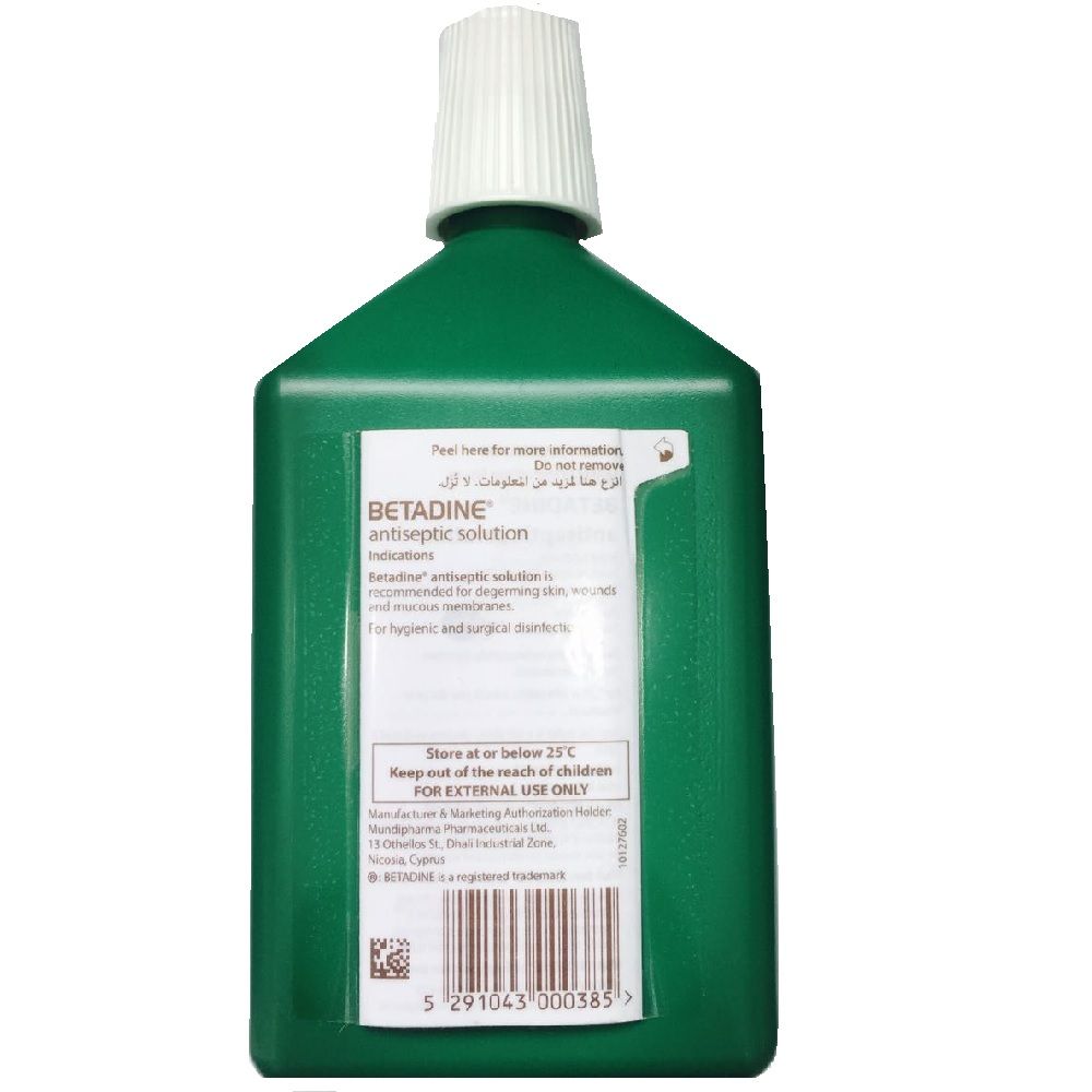 Betadine Antiseptic Solution 500 mL