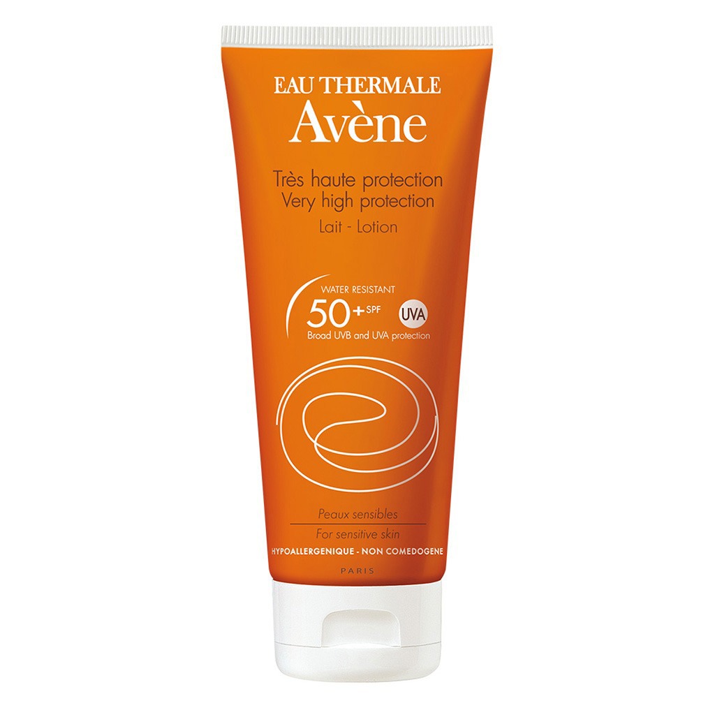 Avene SPF50+ Sunscreen Lotion For High Sun Protection 100ml