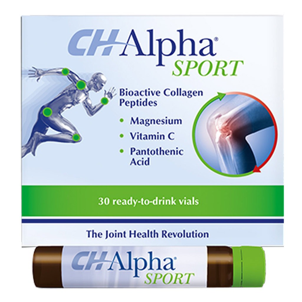 CH Alpha Sport Drinkable Collagen Peptide Vials 25ml, Pack of 30's