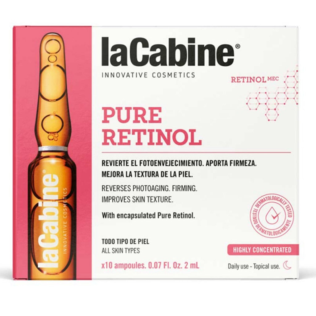 LaCabine Pure Retinol Facial Ampoule 2ml 10's