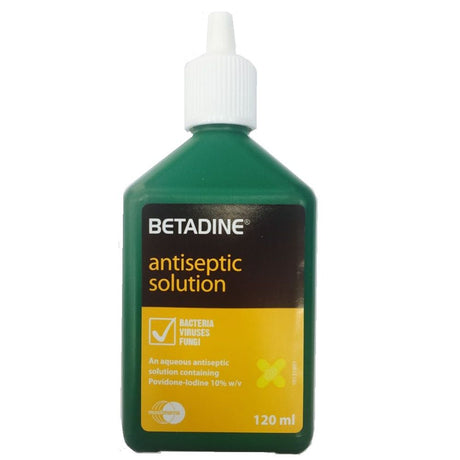 Betadine Antiseptic Solution 120 mL