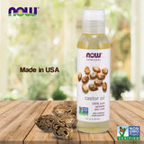 Now Solutions Castor Oil 100% Pure Skin Softener 118ml